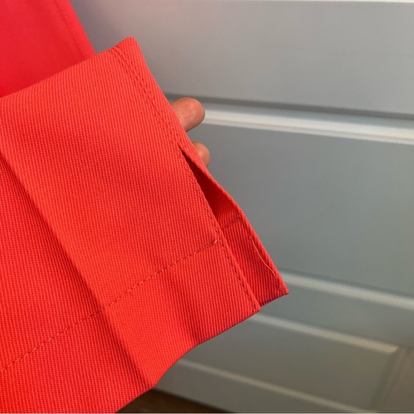 Boss Tiluna Slim Fit Wool Blend Trouser in Pink Coral Size 0 - Picture 4 of 9